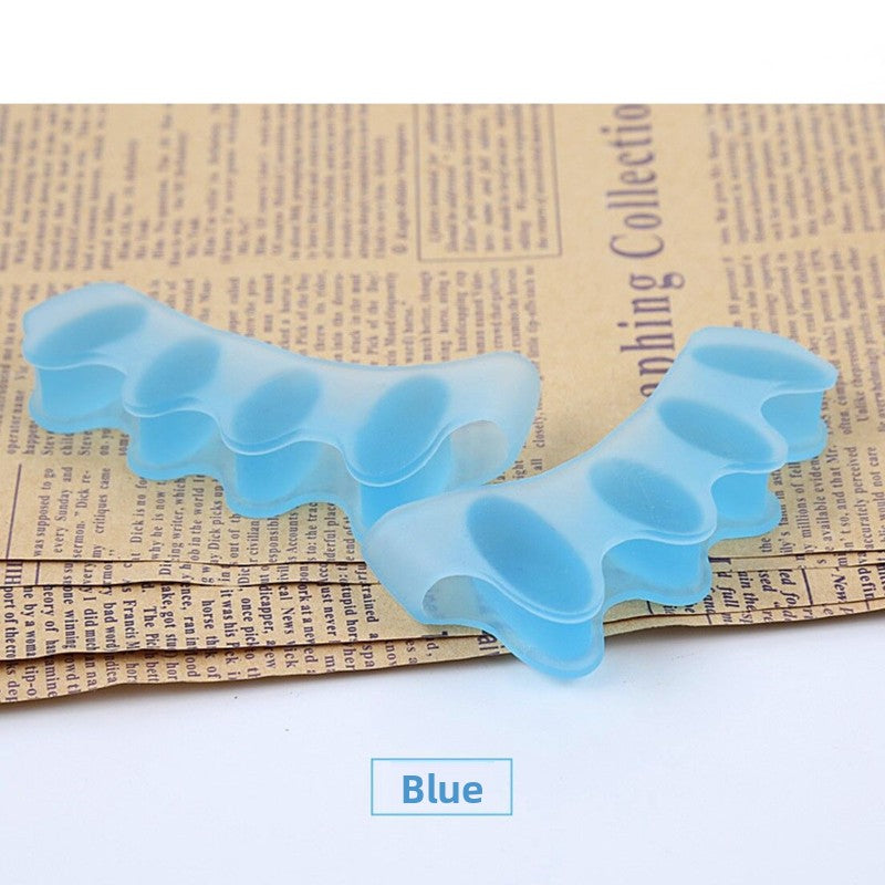Silicone toe separators