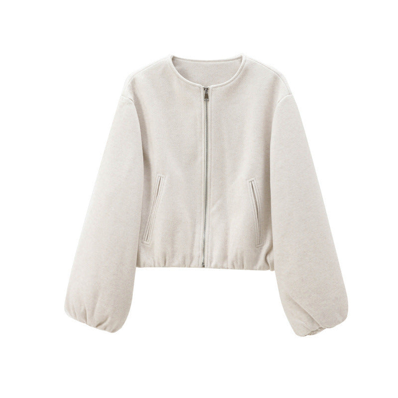 Round Neck Jacket