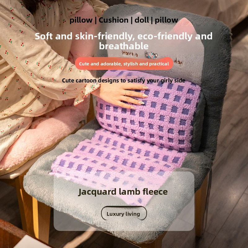 Cushion Cushion Office Sedentary Chair Waist Protection Cushion Backrest