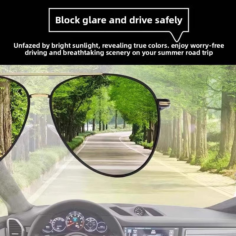 Men's Polarized Photochromic Sunglasses for Driving and Fishing