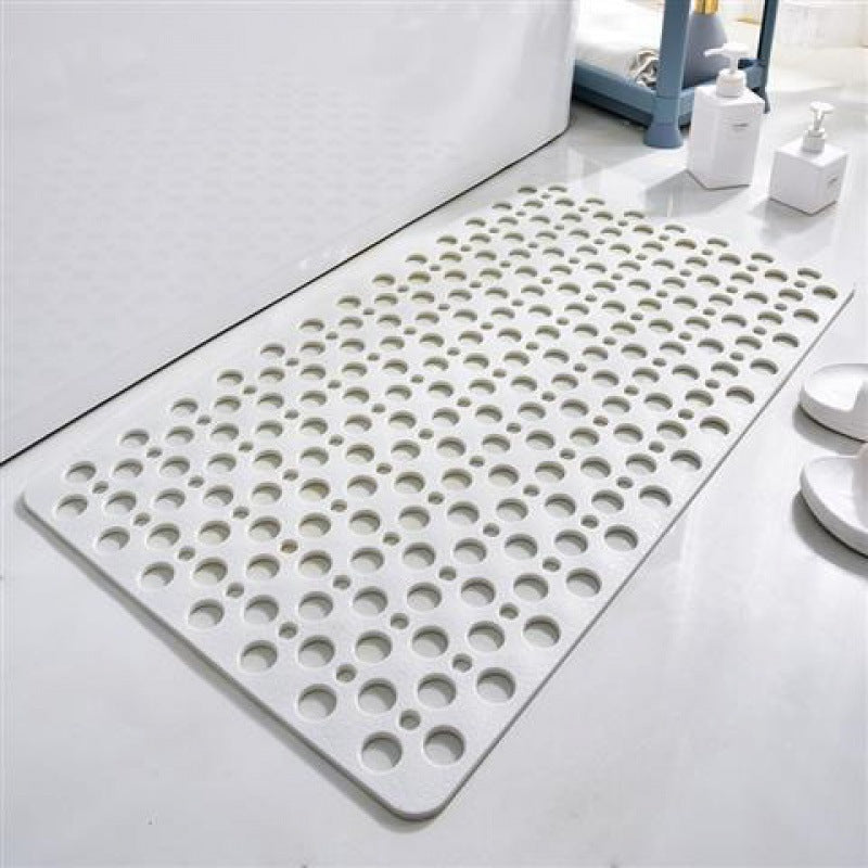 TPE Bathroom Non-Slip Mat with Suction Cups