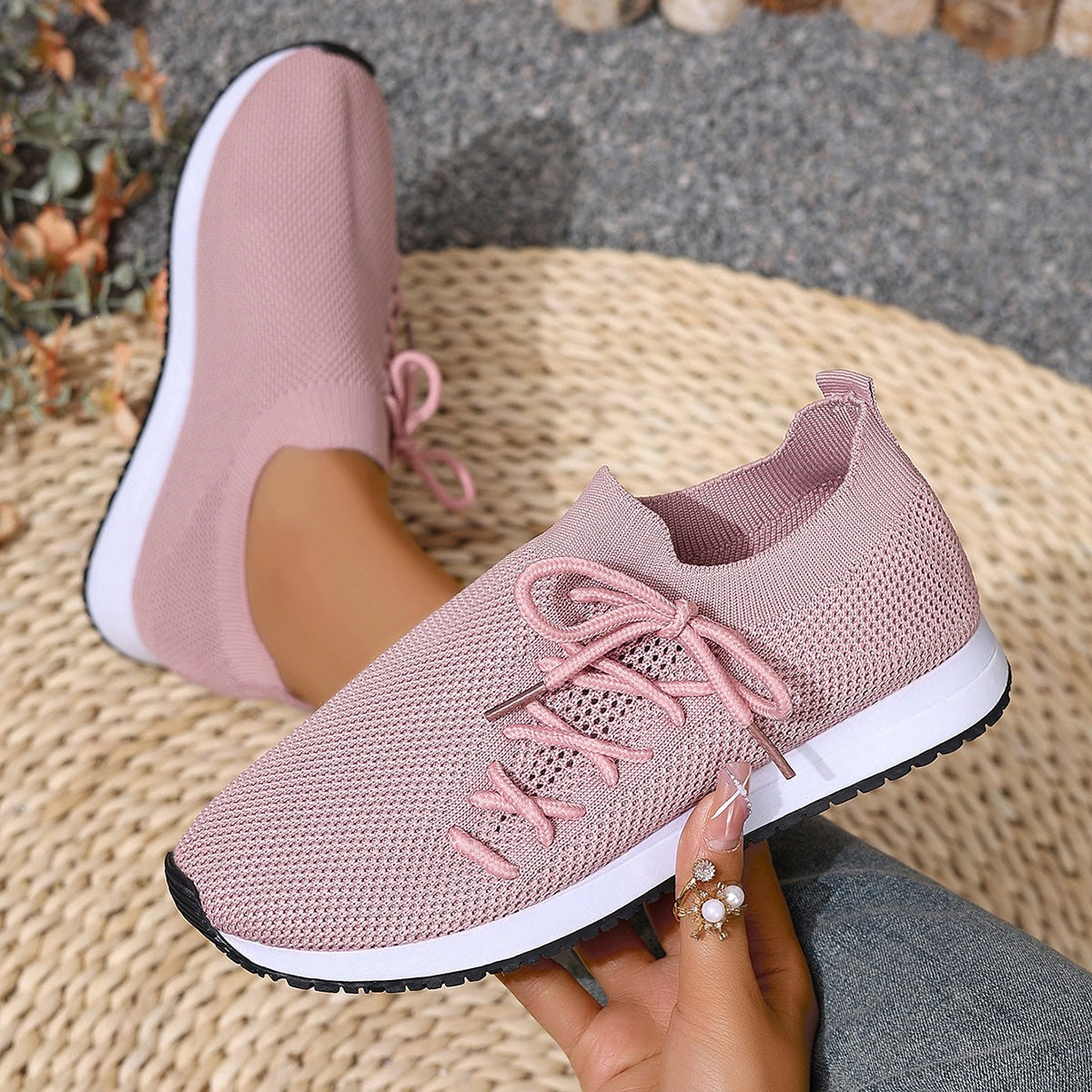 Womens Breathable Casual Mesh Shoes