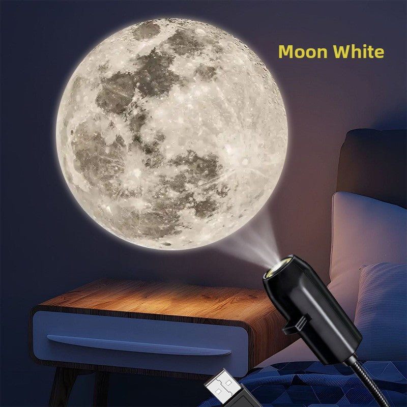Starry sky lamp, moon lamp