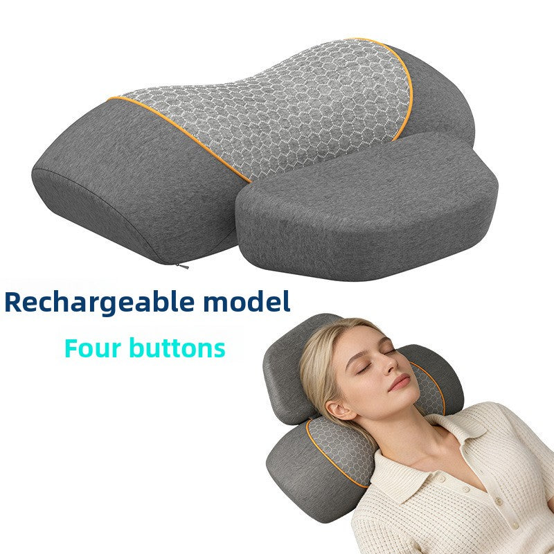 Rechargeable Multifunctional Cervical Massage Pillow