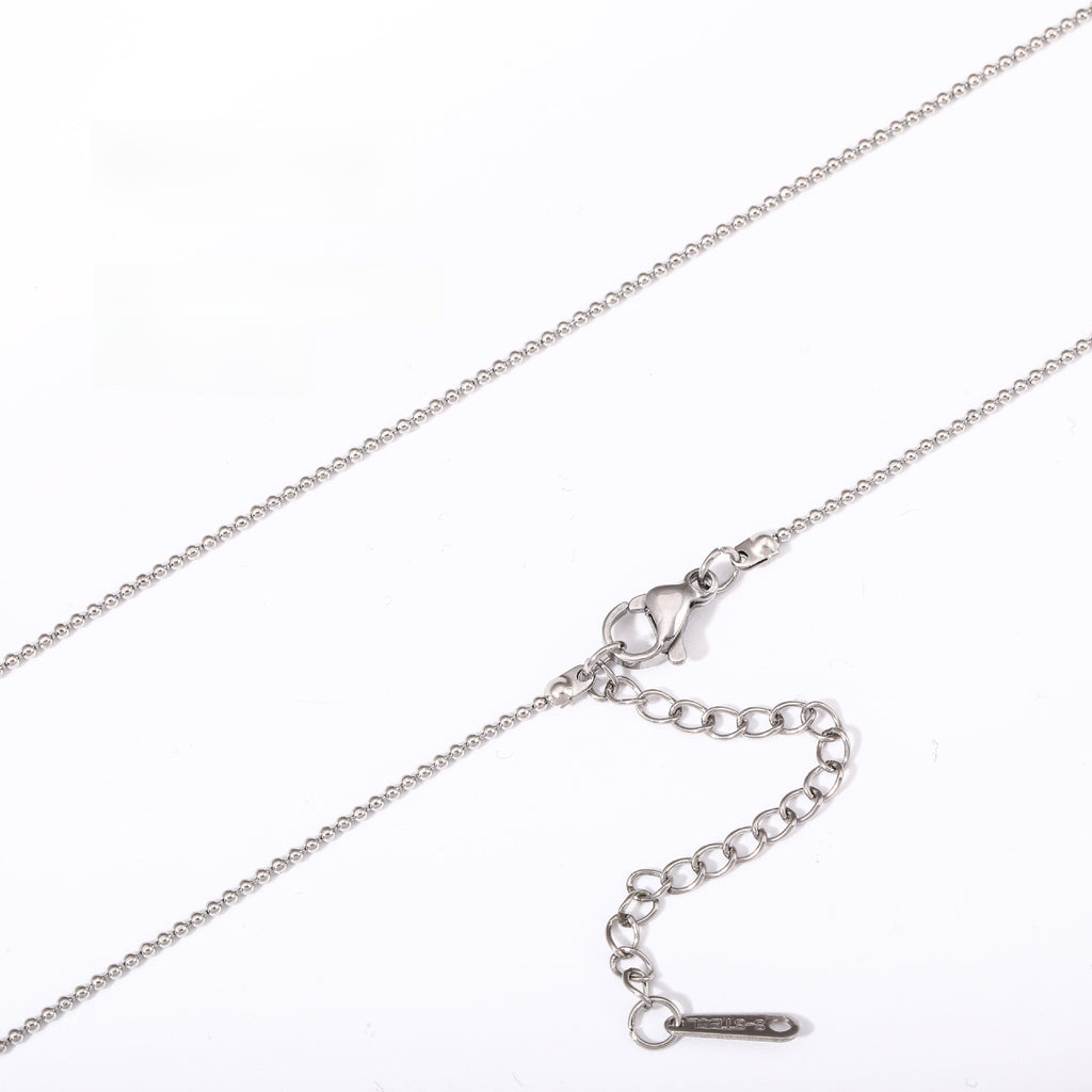 Versatile Braided Chain and Blade Necklace
