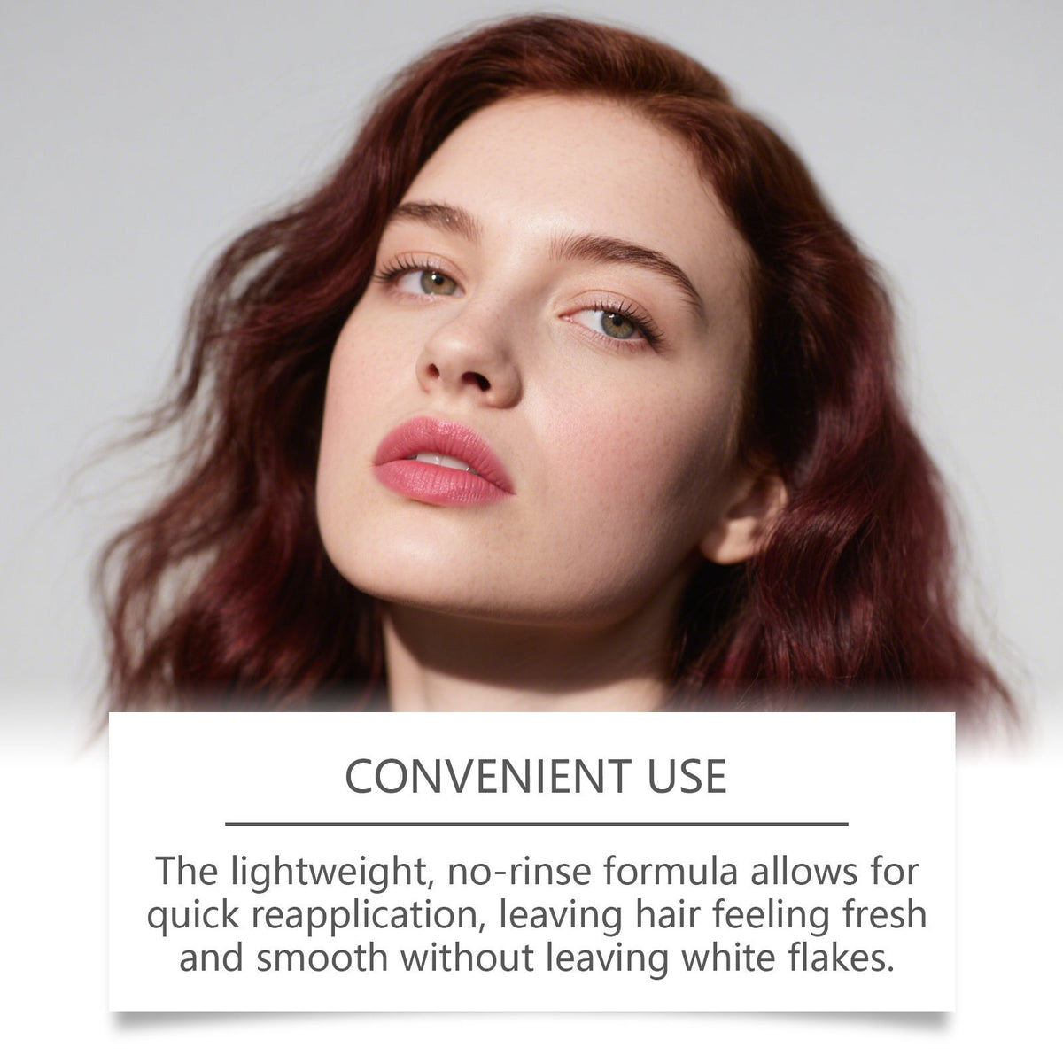 No-Rinse Dry Shampoo Styling Gel