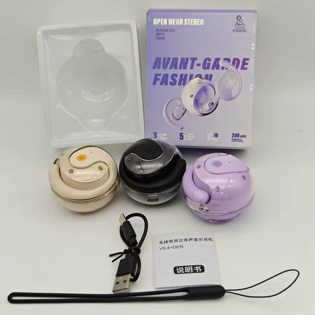 Wireless Bluetooth Ear Hook Headset