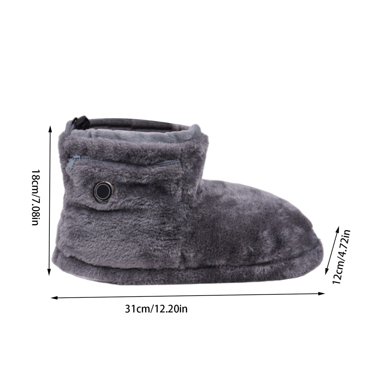 USB portable heating boots