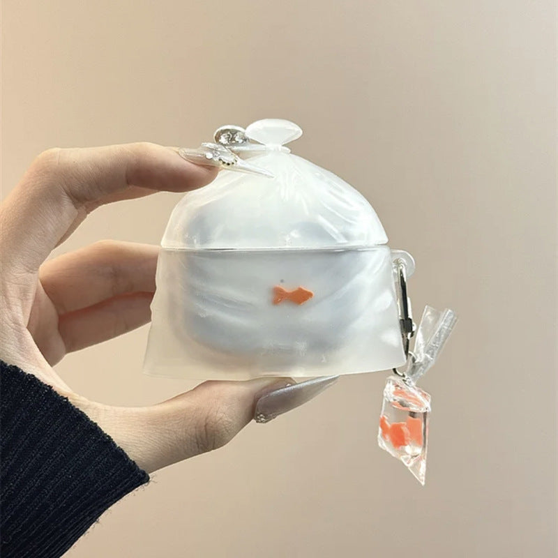 Creative Goldfish Silicone AirPods Case