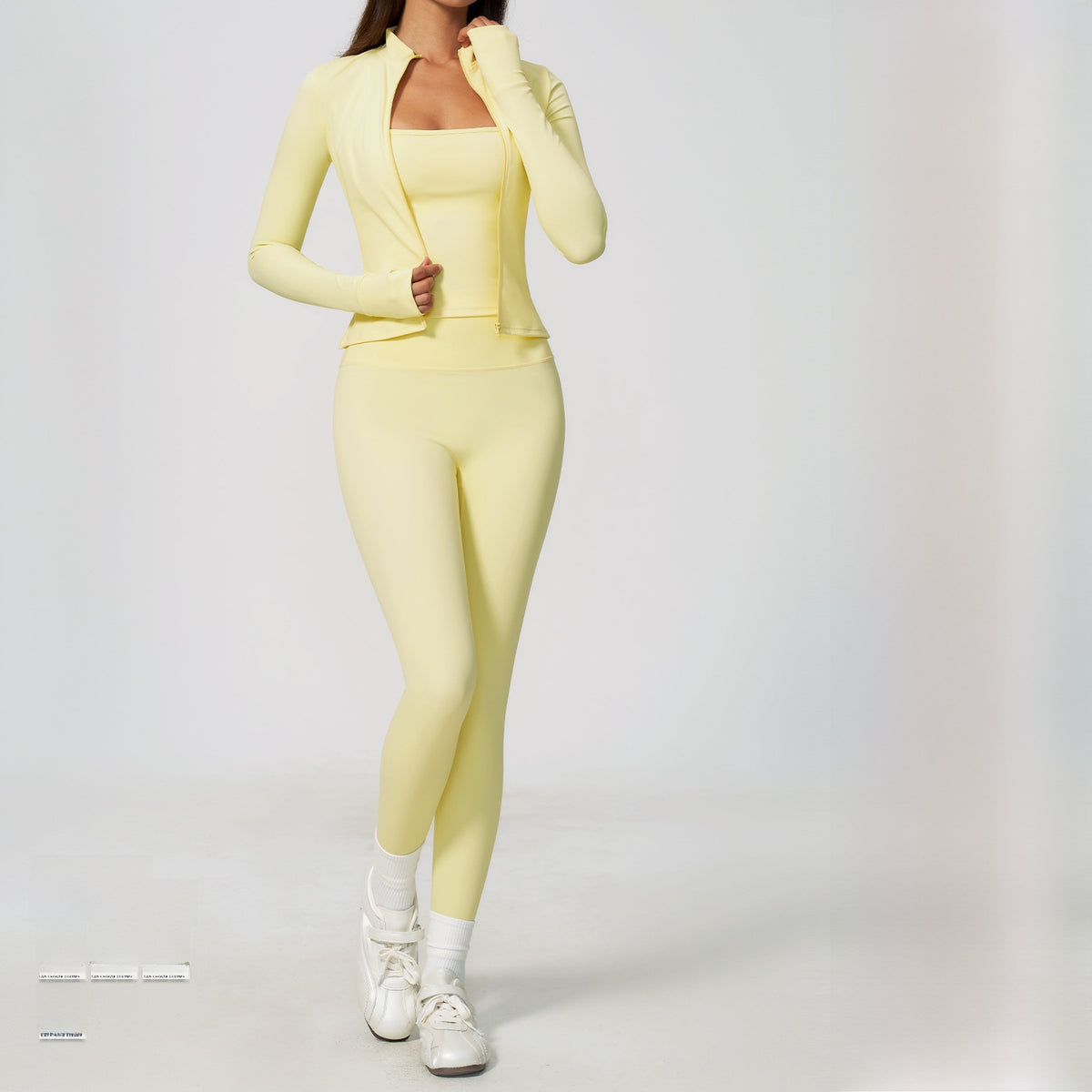 Breathable and slimming yoga wear set