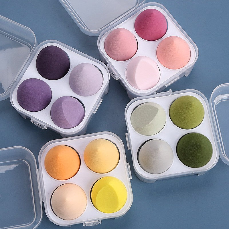 Ultra-Soft Makeup Sponge Set with Storage Box