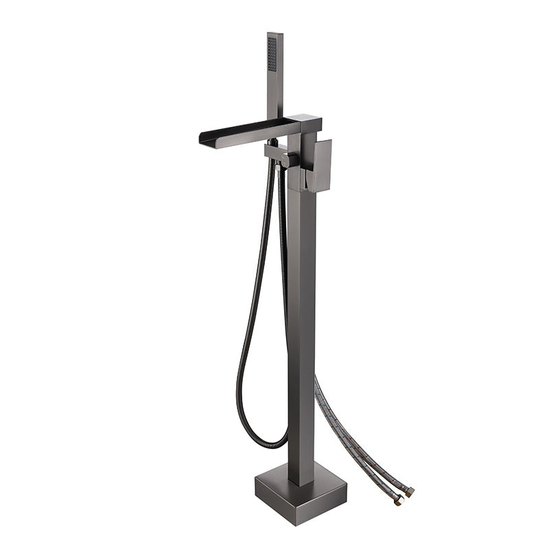 Freestanding Brass Bathtub Faucet with Shower