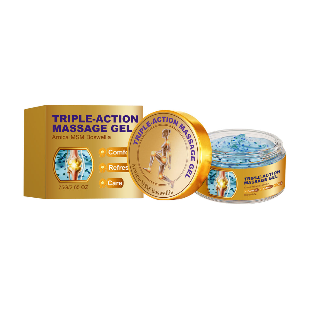 Comfortable and cooling massage gel