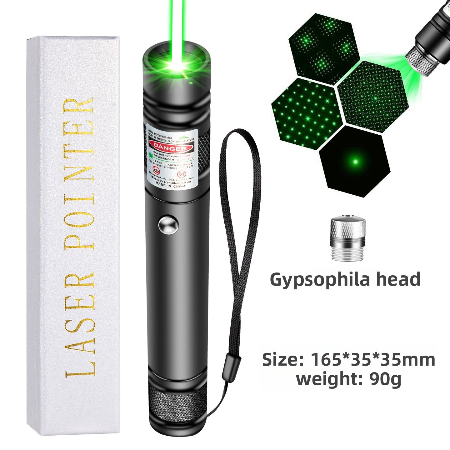 USB Rechargeable Laser Pointer