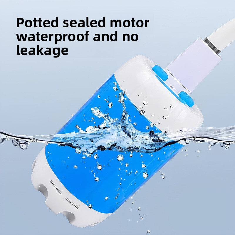 Portable Outdoor Shower Pump with Automatic Water Flow