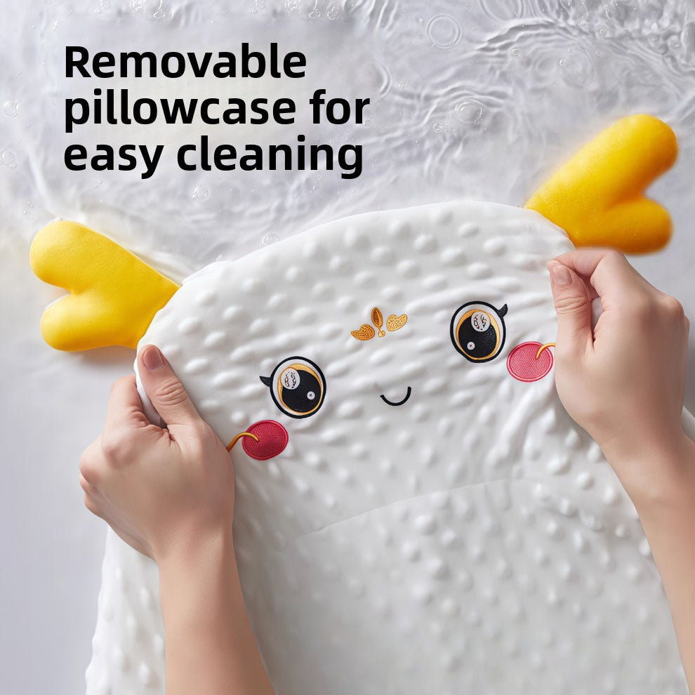 Baby Anti-Jump Soothing Bed with Slope Pad