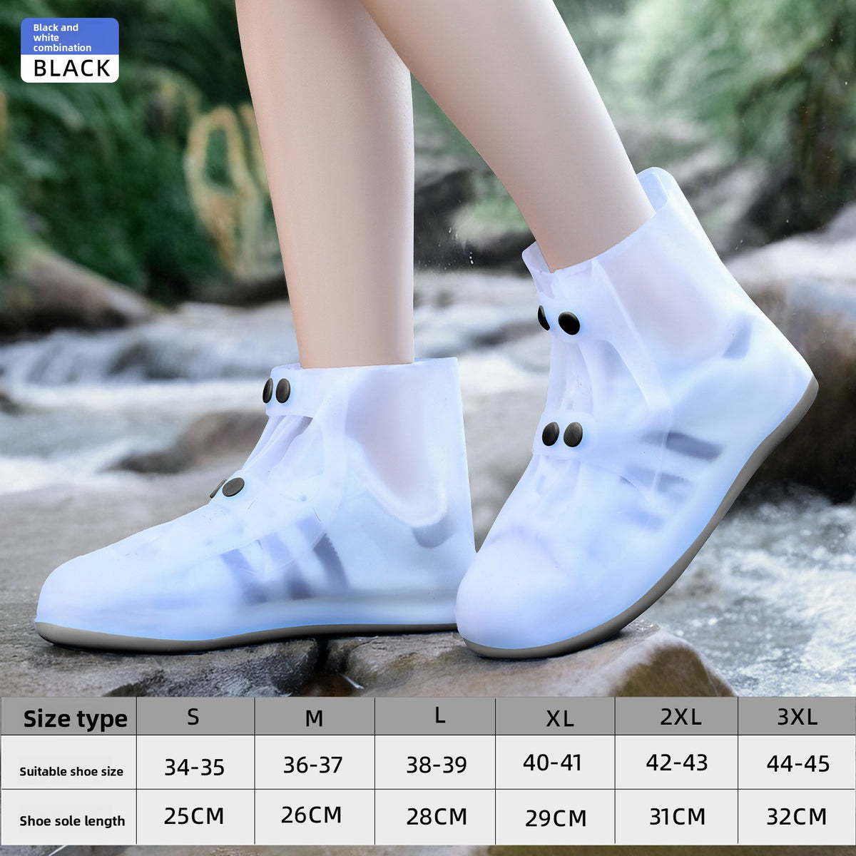 Waterproof Shoe Covers Anti-Slip Rain Boots