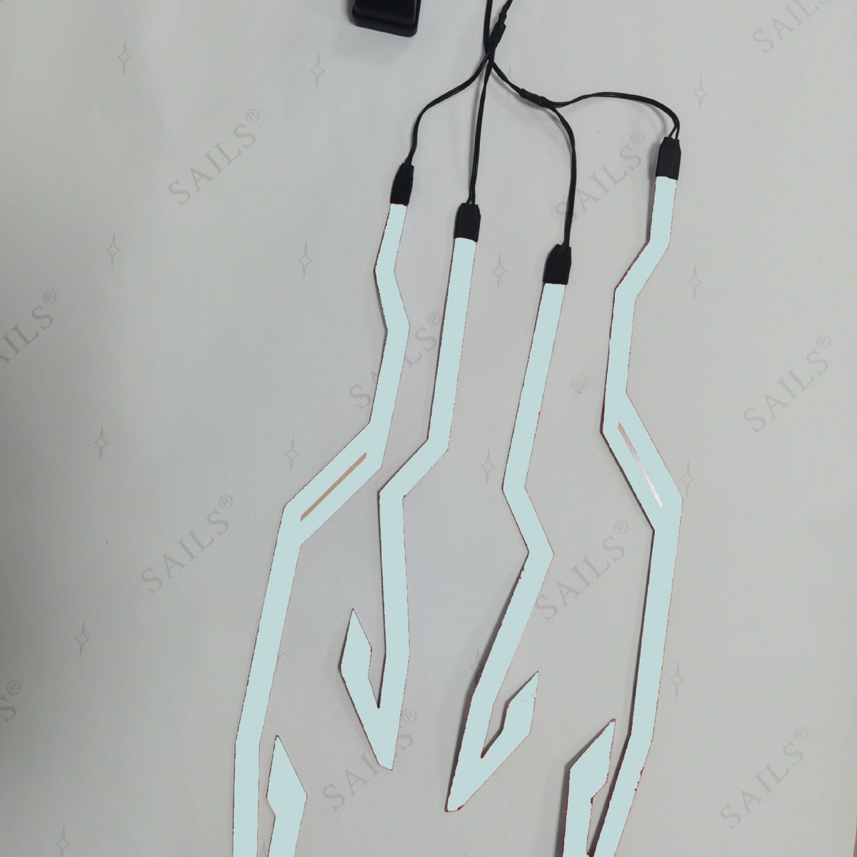Self-Adhesive EL Motorcycle Helmet Light Strip Decoration Strip