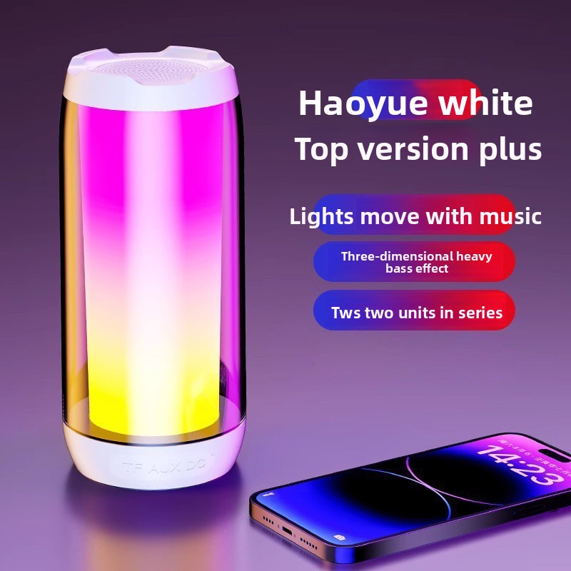 RGB Bluetooth Speaker with Stereo Sound