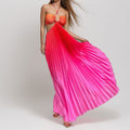 Elegant Hollow Out Gradient Dress