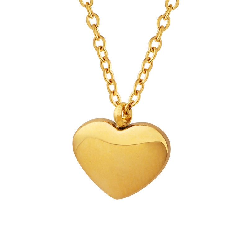 Adjustable Heart Pendant Necklace