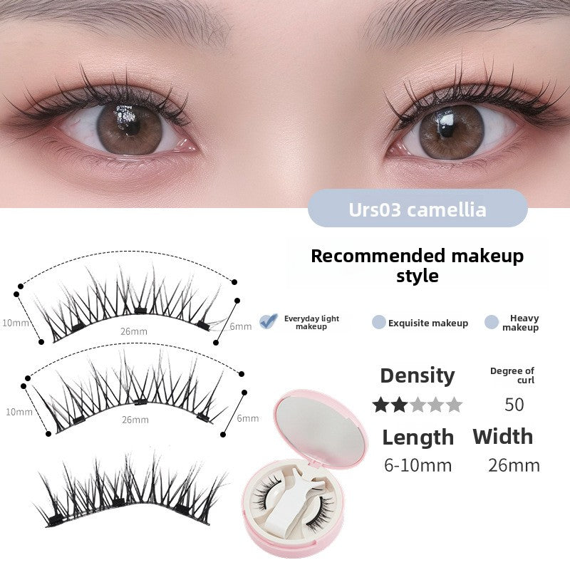 Magnetic False Eyelashes Natural Volume Set