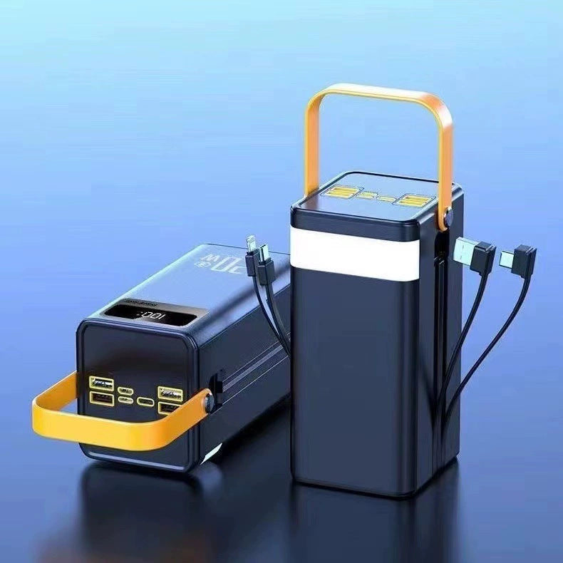 Solar Power Bank with LED Light