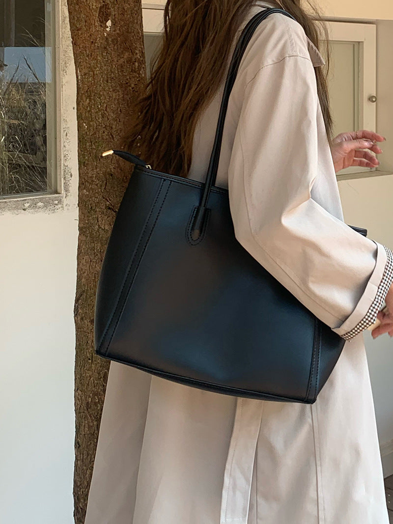 Retro Large Capacity Women Tote Bag