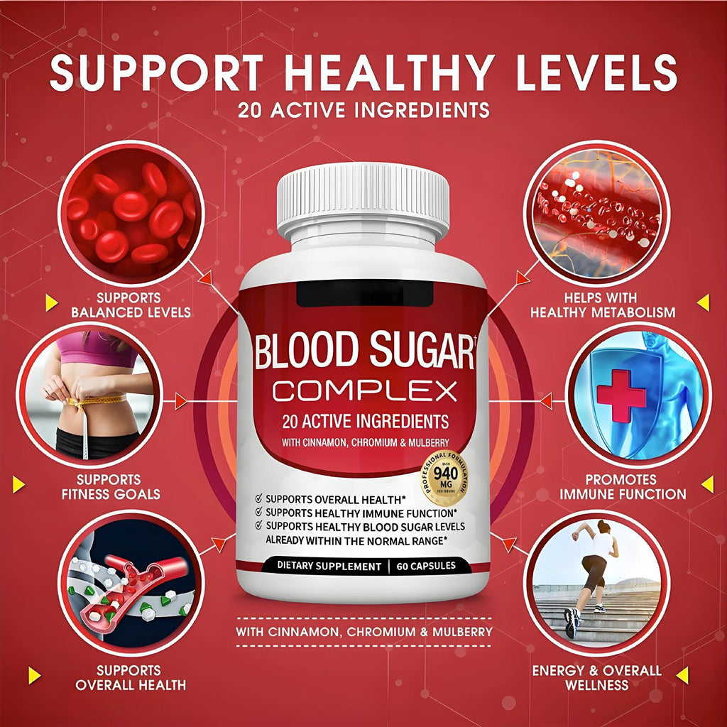 Blood Sugar Support Supplement Capsules
