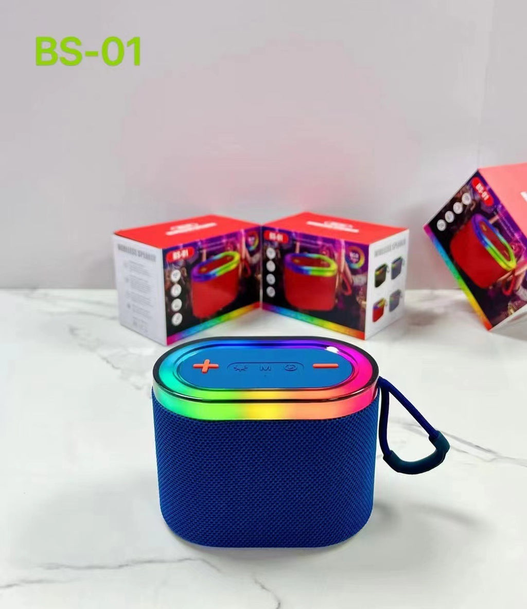 Portable Wireless Bluetooth Speaker with RGB Lights