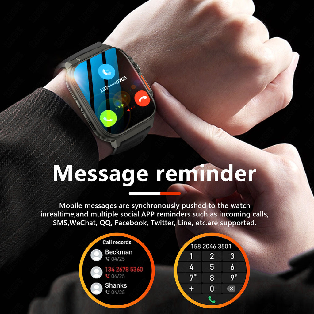 Multi-function Smart Watch with Health Monitoring