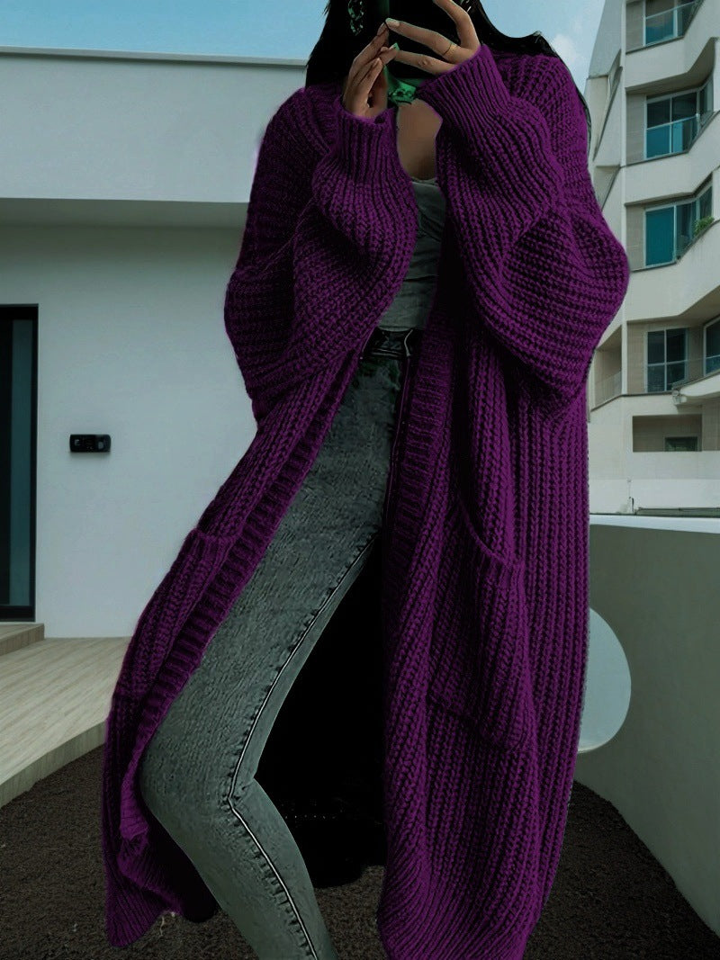 Long Sleeve Button Front Knit Cardigan