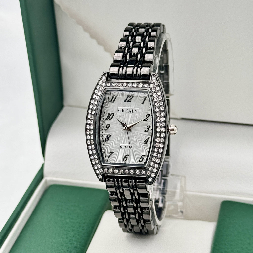 Fashion Quartz Watch Digital Analog Combo