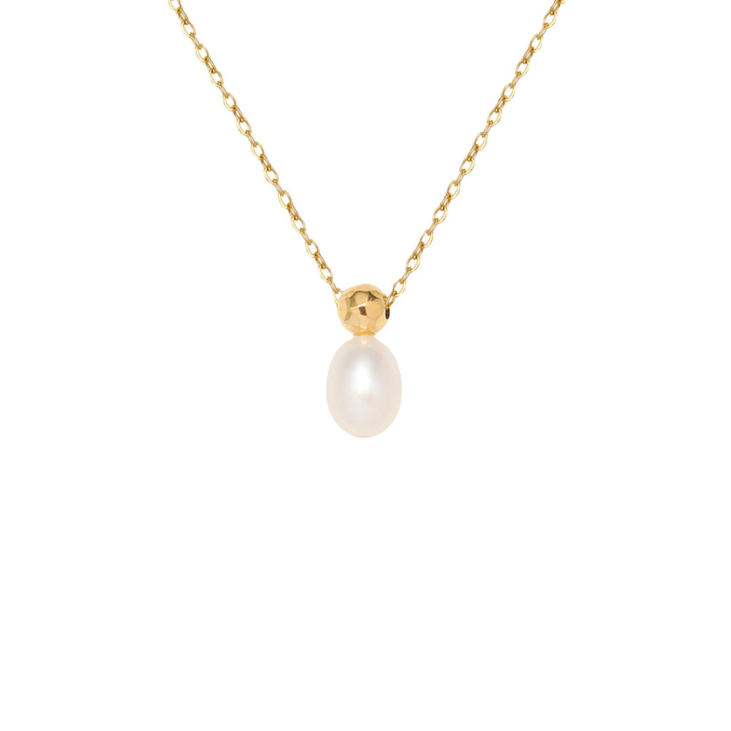 Retro natural freshwater pearl perfume bottle chain