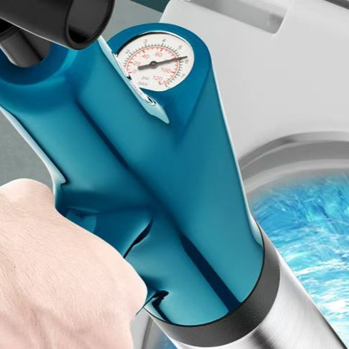 Toilet plunger for unclogging drains