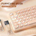 Furycube IP108 Mechanical Feel Wireless Keyboard with RGB Backlight