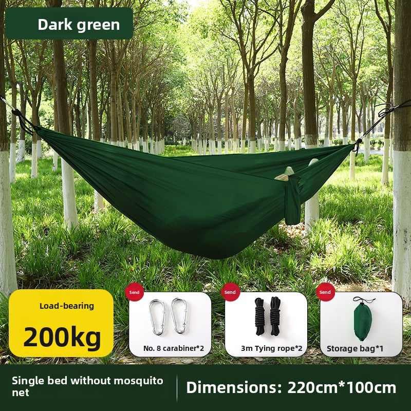 Outdoor Camping Hammock with Mosquito Net