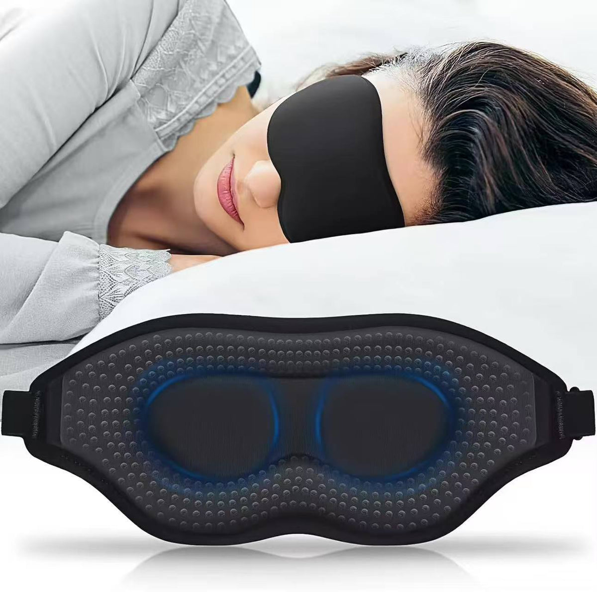 3D Gravity Eye Mask Filled
