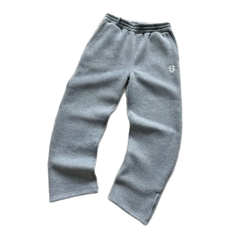 Fleece-Lined Hooded Tracksuit Set
