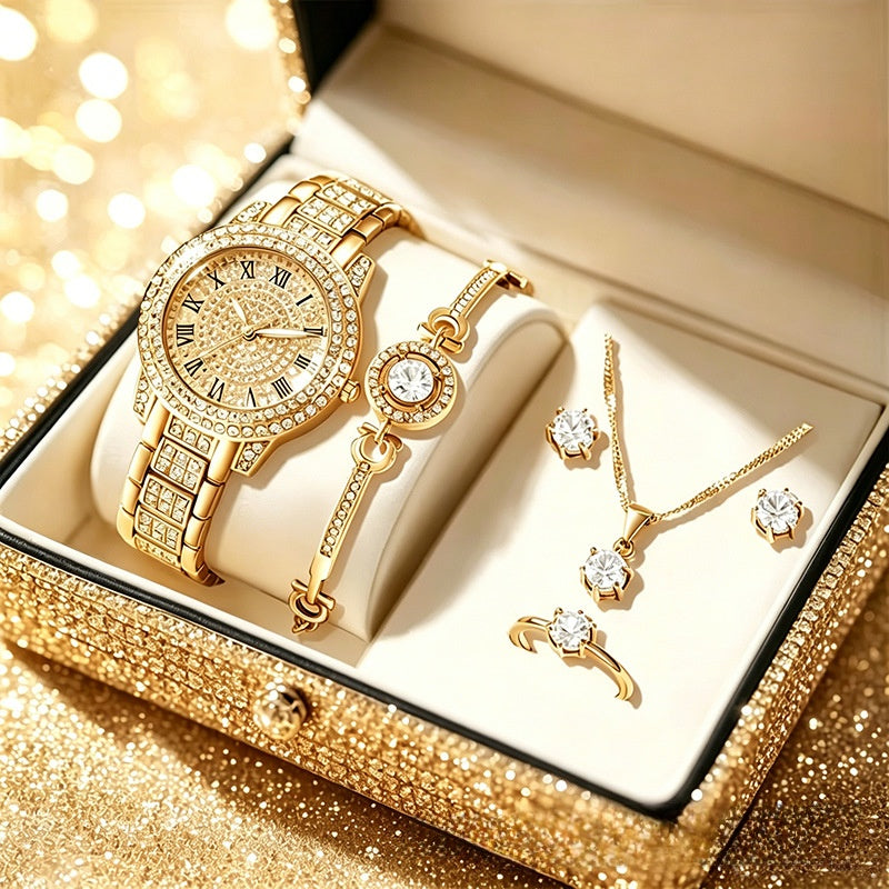 Fashion Roman Numeral Quartz Watch