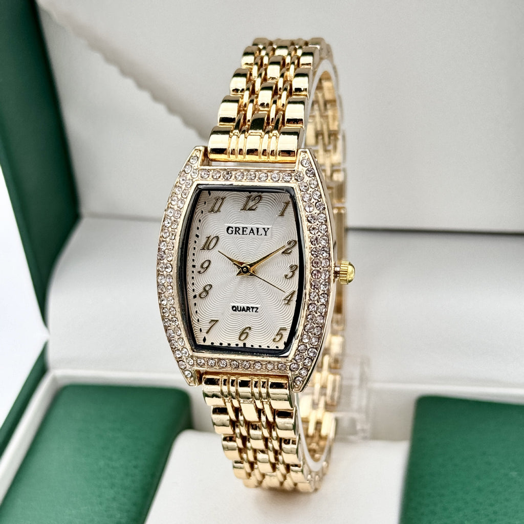Fashion Quartz Watch Digital Analog Combo