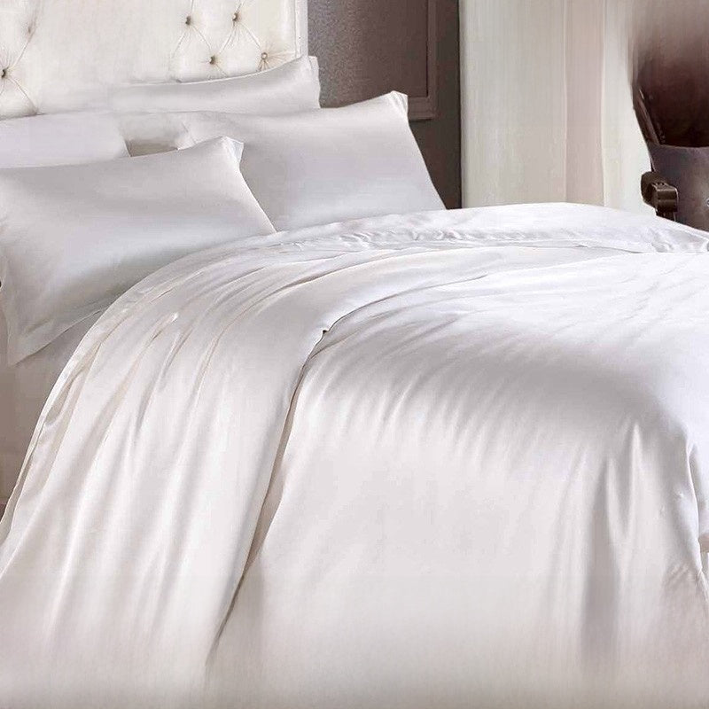 Heavy Weight Double-Sided Imitation Silk Four-Piece Set