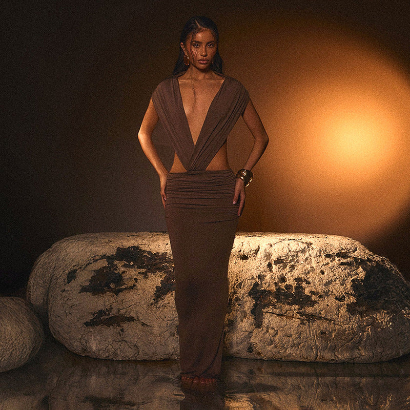 Hip-hugging dress