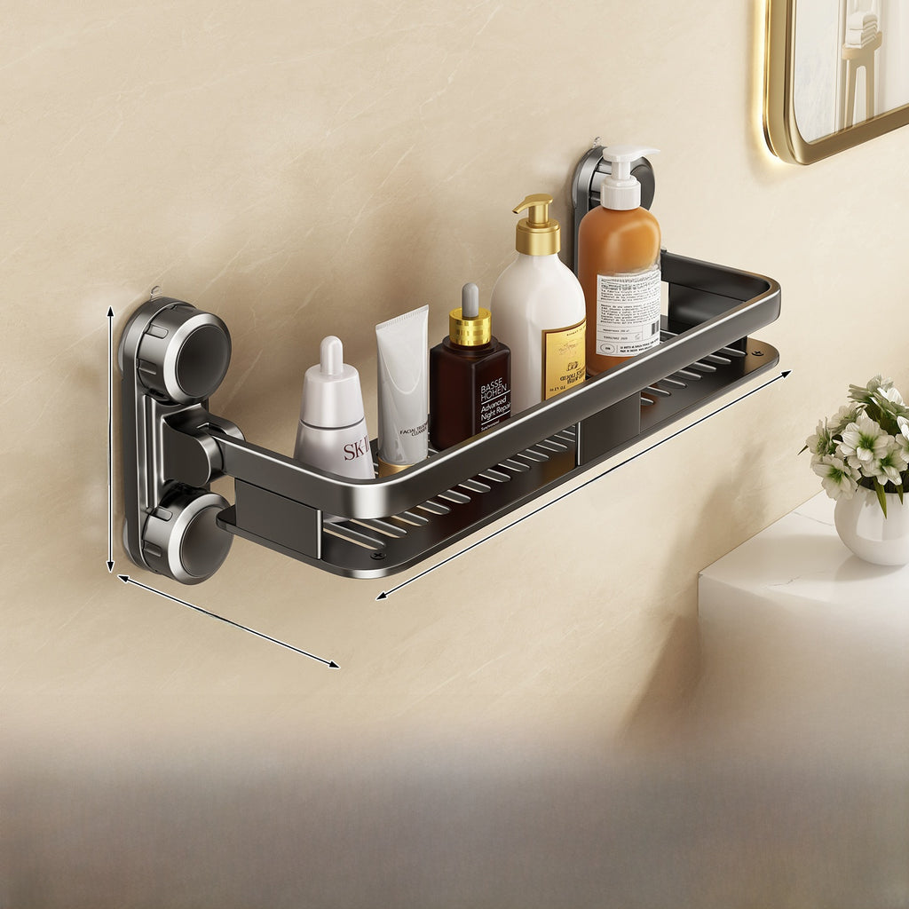 Suction Cup Bathroom Storage Rack