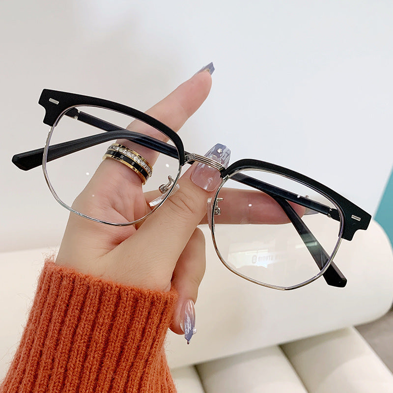 Retro Anti-Blue Light Glasses Frame for Men and Women