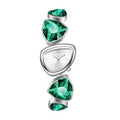 Women's Diamond Accent Quartz Watch with Metal Bracelet