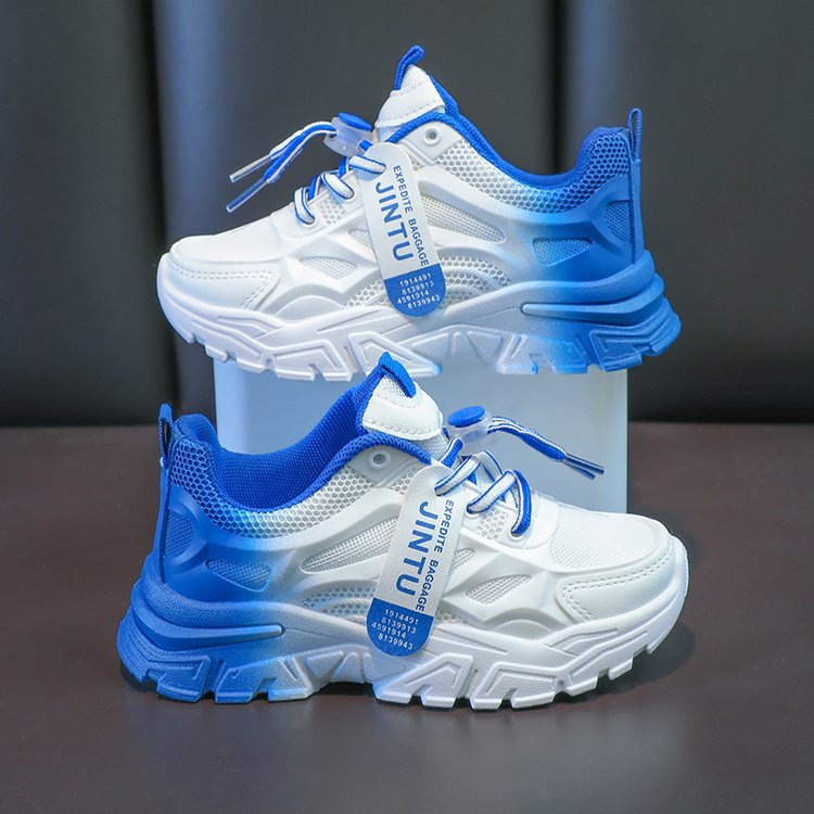 Gradient Color Children Sports Shoes