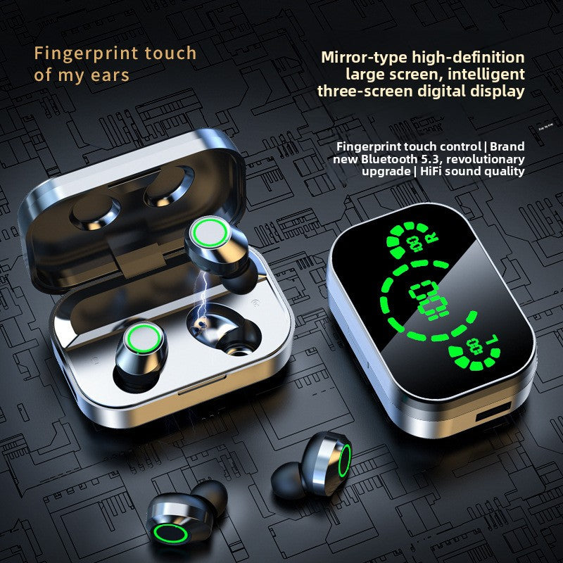 Wireless Bluetooth Earbuds with Digital Display