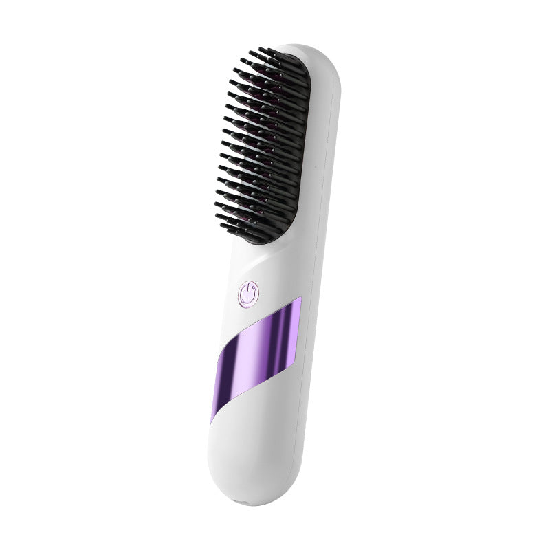 LCD Wireless Hair Straightening Comb