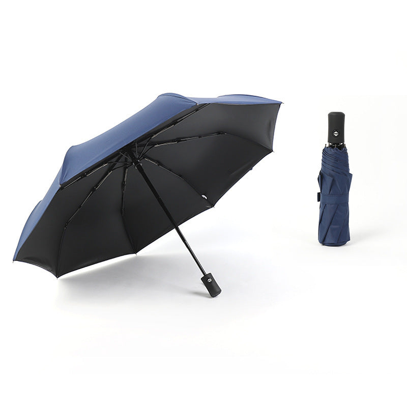 Fully Automatic Umbrella with Ring Handle